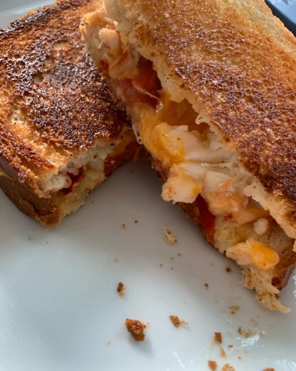 Lobster grilled cheese